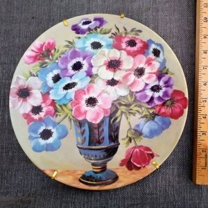 Genuine Limoges France Porcelain Plate MP Samie French Countryside